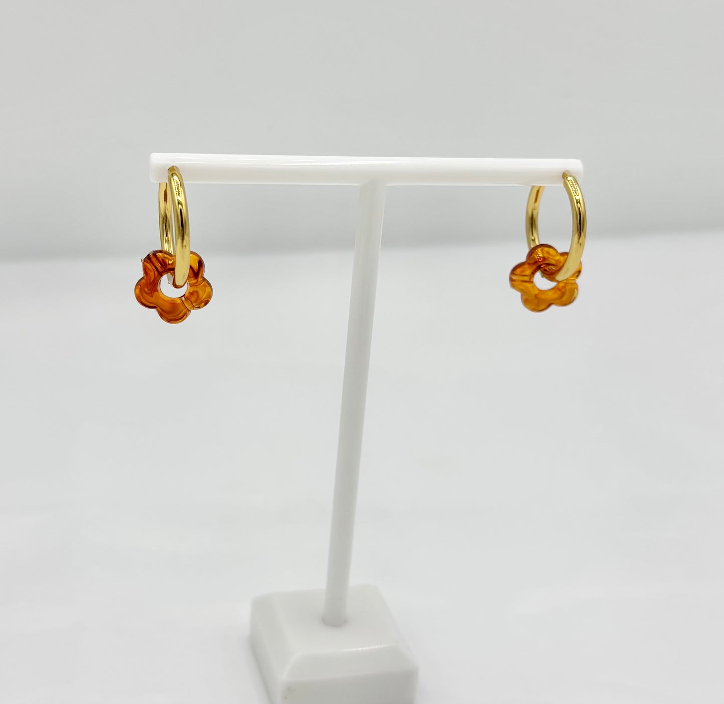 Boucles d'oreilles fleurs