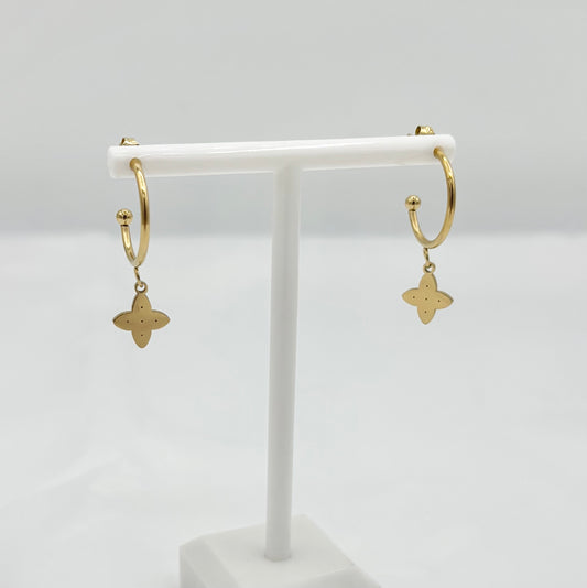 Boucles d'oreilles Lunelle